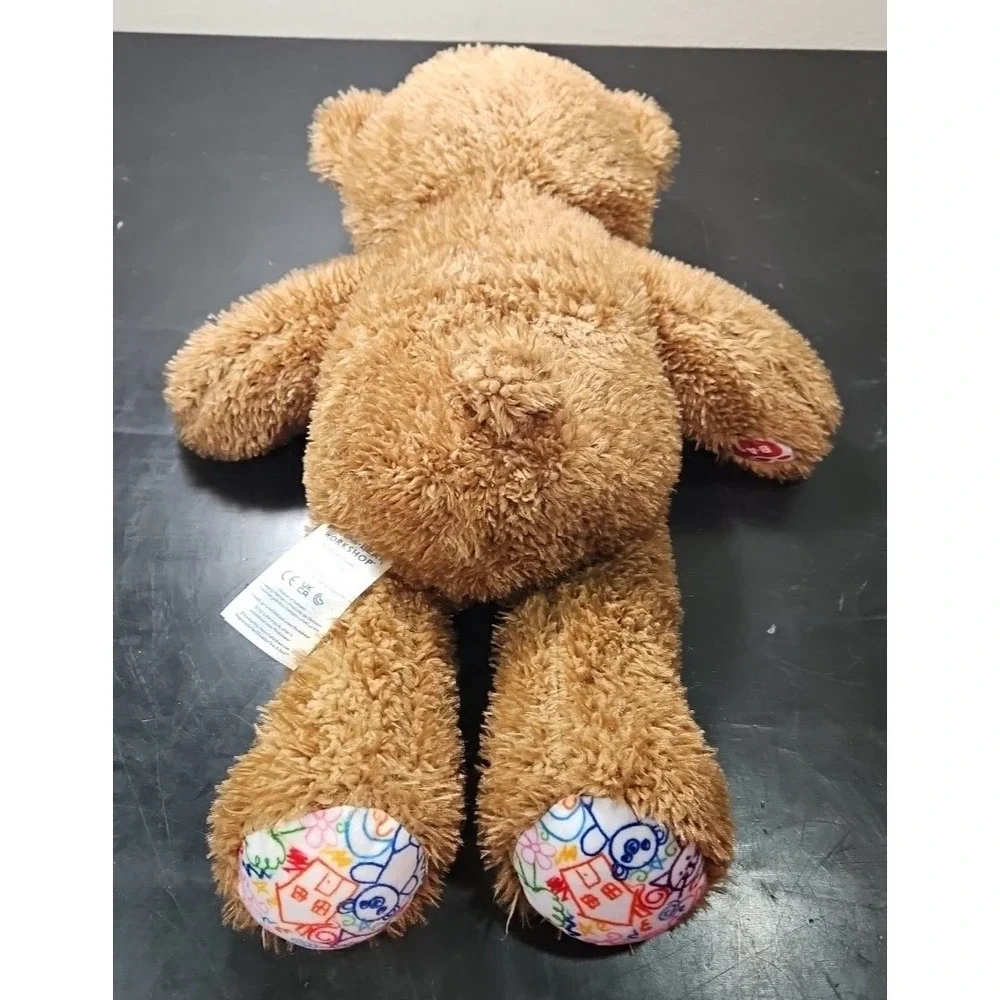 Build A Bear Hearts n Hugs Doodle Paws Brown Teddy Plush Red Heart BAB 2022 *EUC - Picture 8 of 16